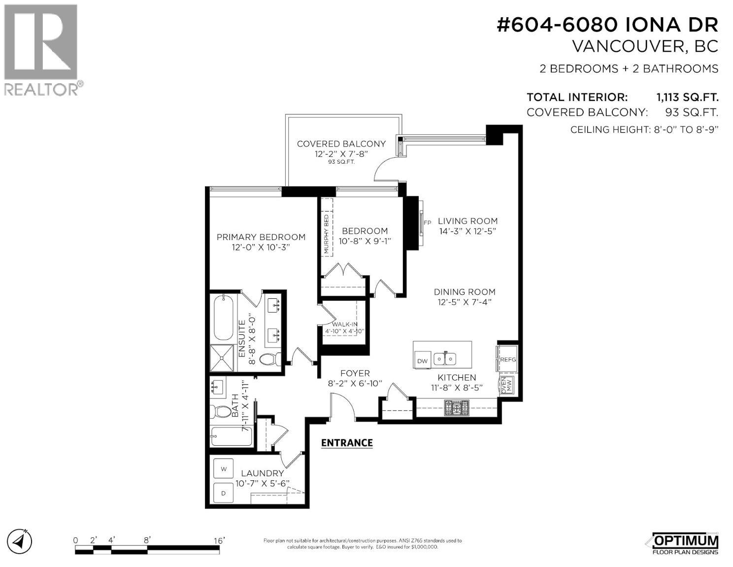 604 6080 Iona Drive, Vancouver, British Columbia  V6T 0A4 - Photo 3 - R3123564