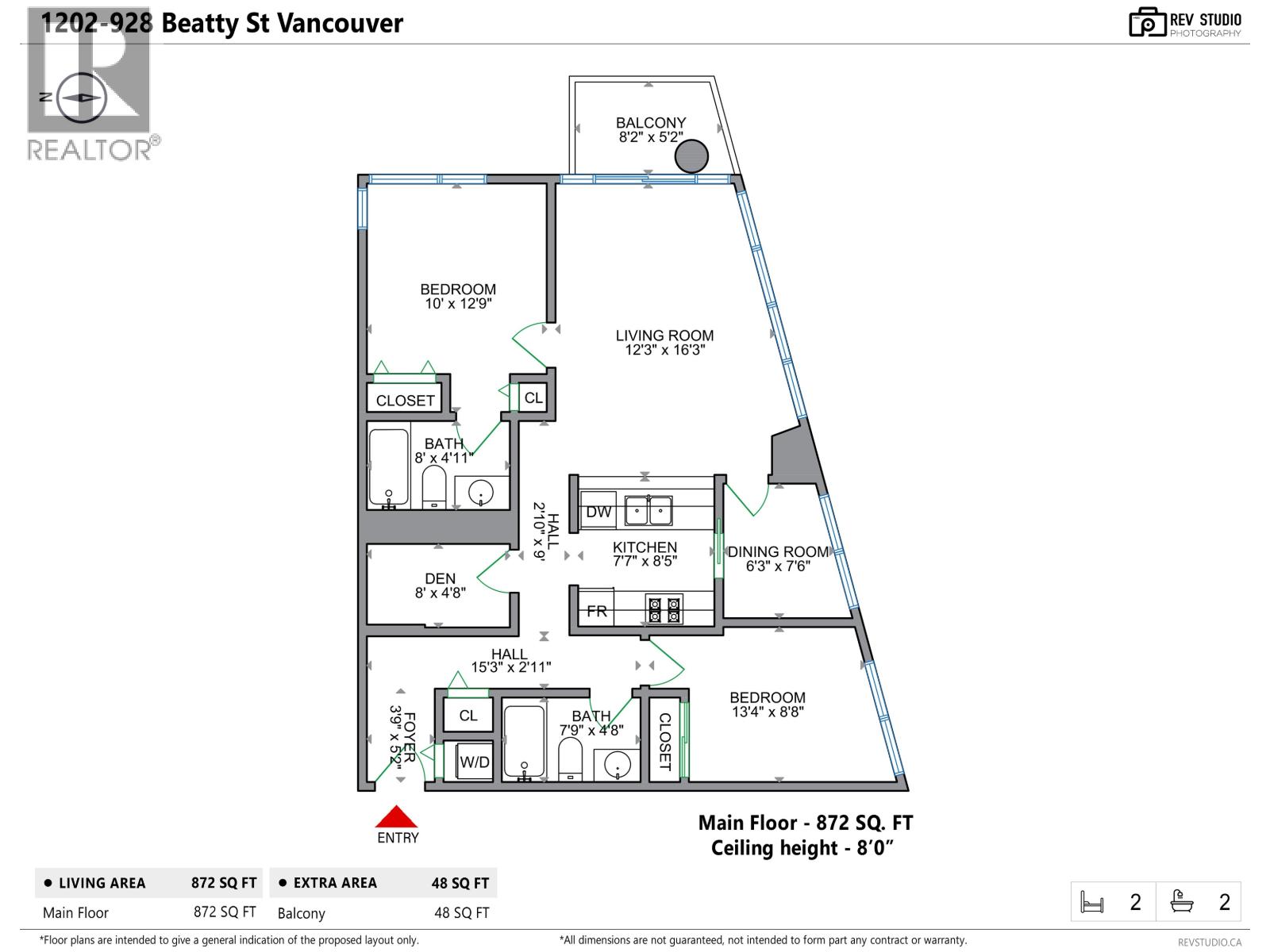 1202 928 Beatty Street, Vancouver, British Columbia  V6Z 3G6 - Photo 24 - R3123582