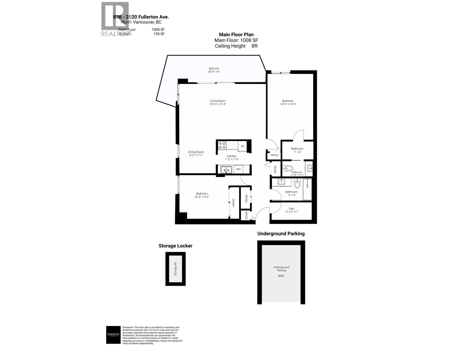 808 2020 Fullerton Avenue, North Vancouver, British Columbia  V7P 3G3 - Photo 2 - R3123027