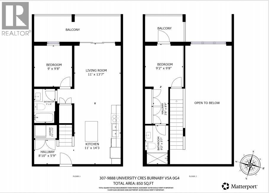 307 9888 University Crescent, Burnaby, British Columbia  V5A 0G4 - Photo 22 - R3122975
