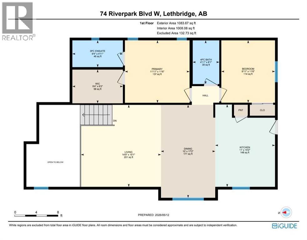 74 Riverpark Boulevard W, Lethbridge, Alberta  T1K 5X4 - Photo 46 - A2310932