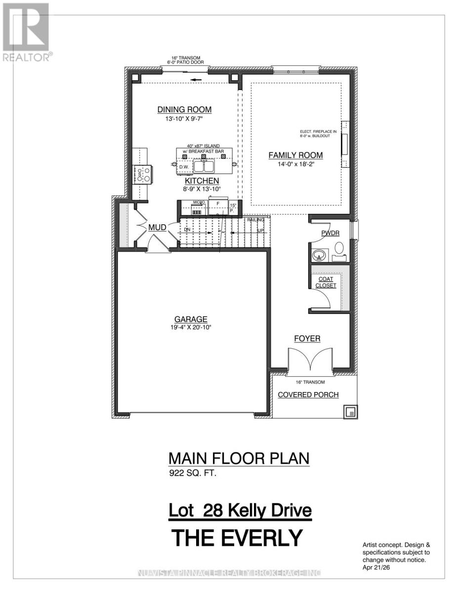 15 Kelly Drive, Zorra, Ontario  N0M 2M0 - Photo 2 - X13046656