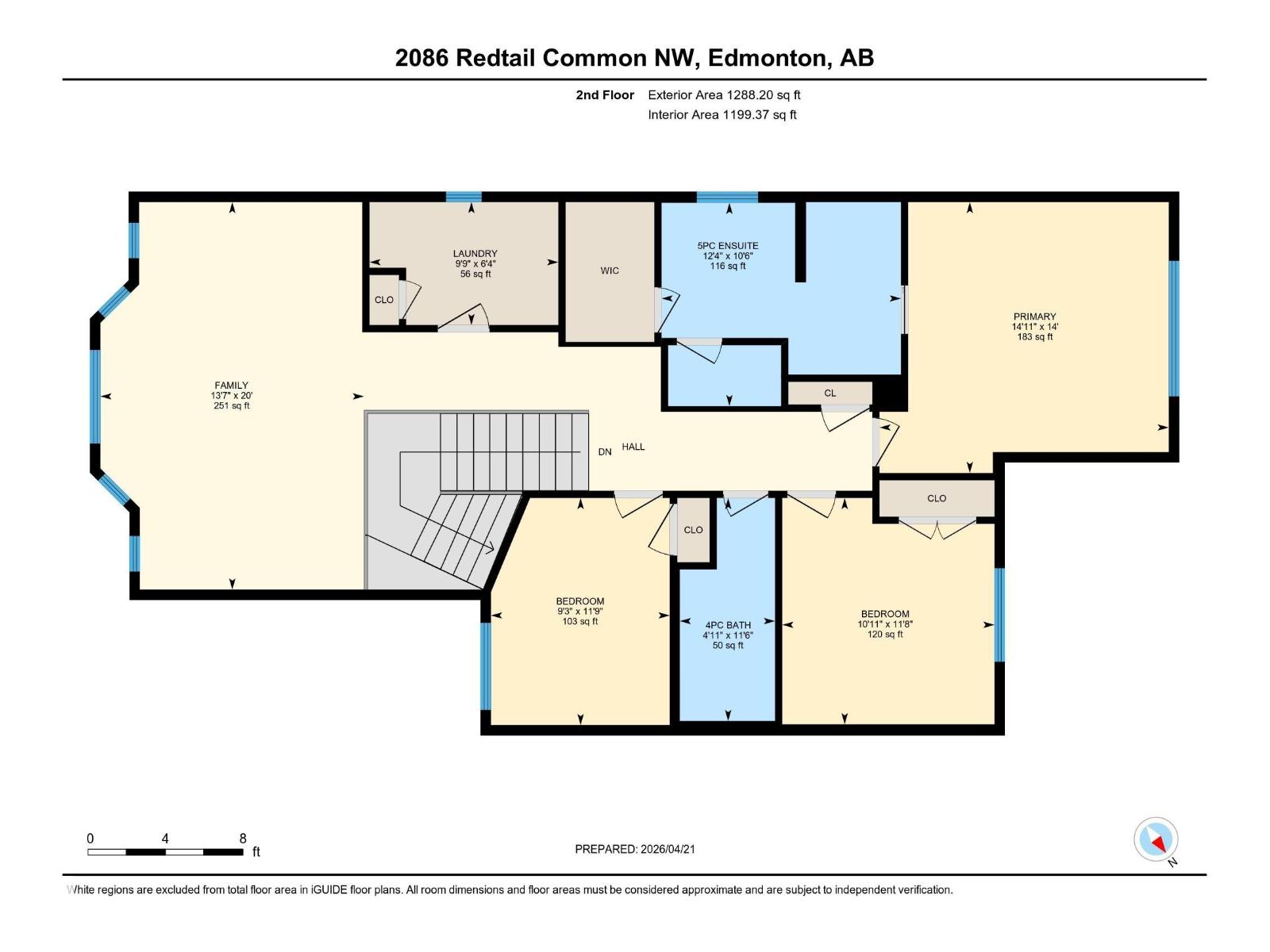 2086 Redtail Cm Nw, Edmonton, Alberta  T5S 0H4 - Photo 53 - E4483498