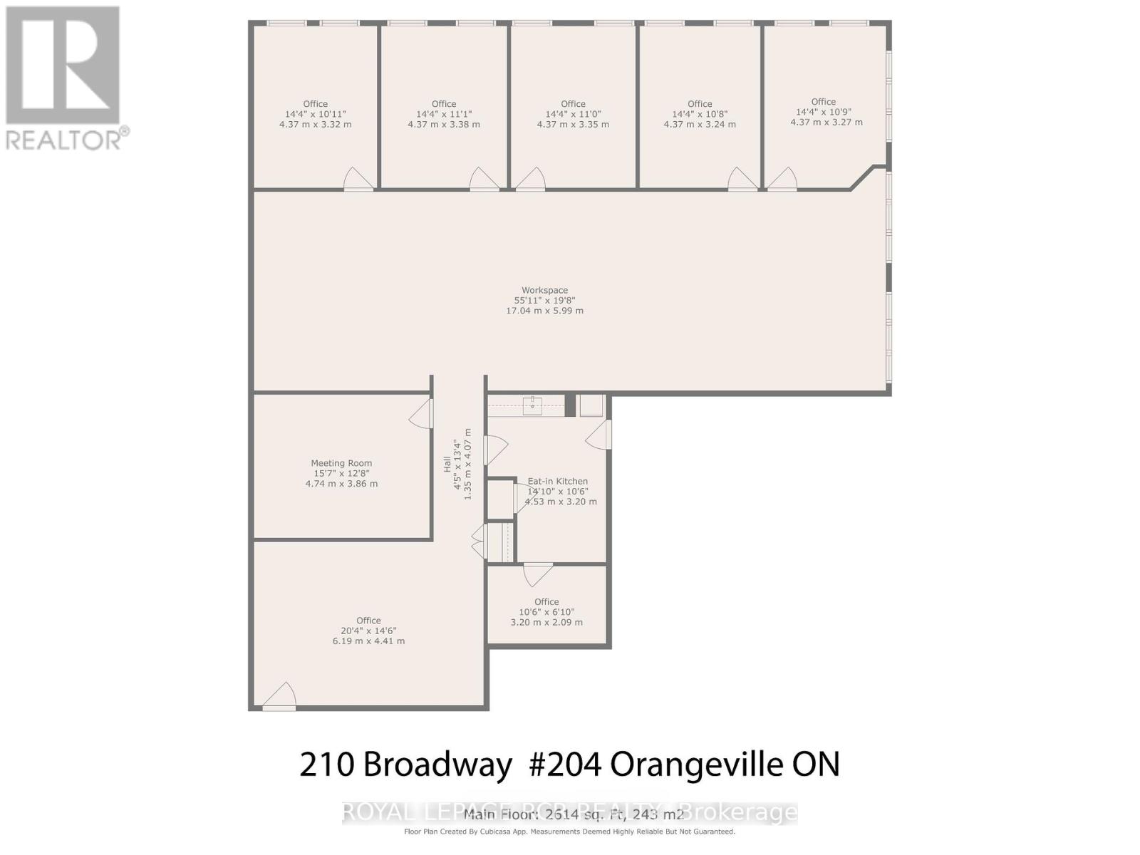 204 - 210 Broadway, Orangeville, Ontario  L9W 1K4 - Photo 4 - W13129124