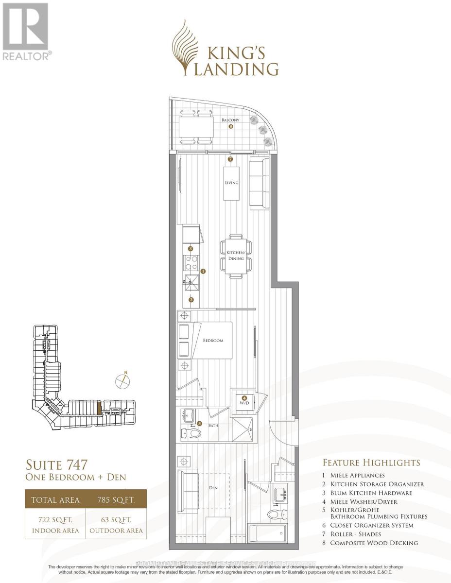 747 - 68 ESTHER SHINER BOULEVARD, Toronto, Ontario