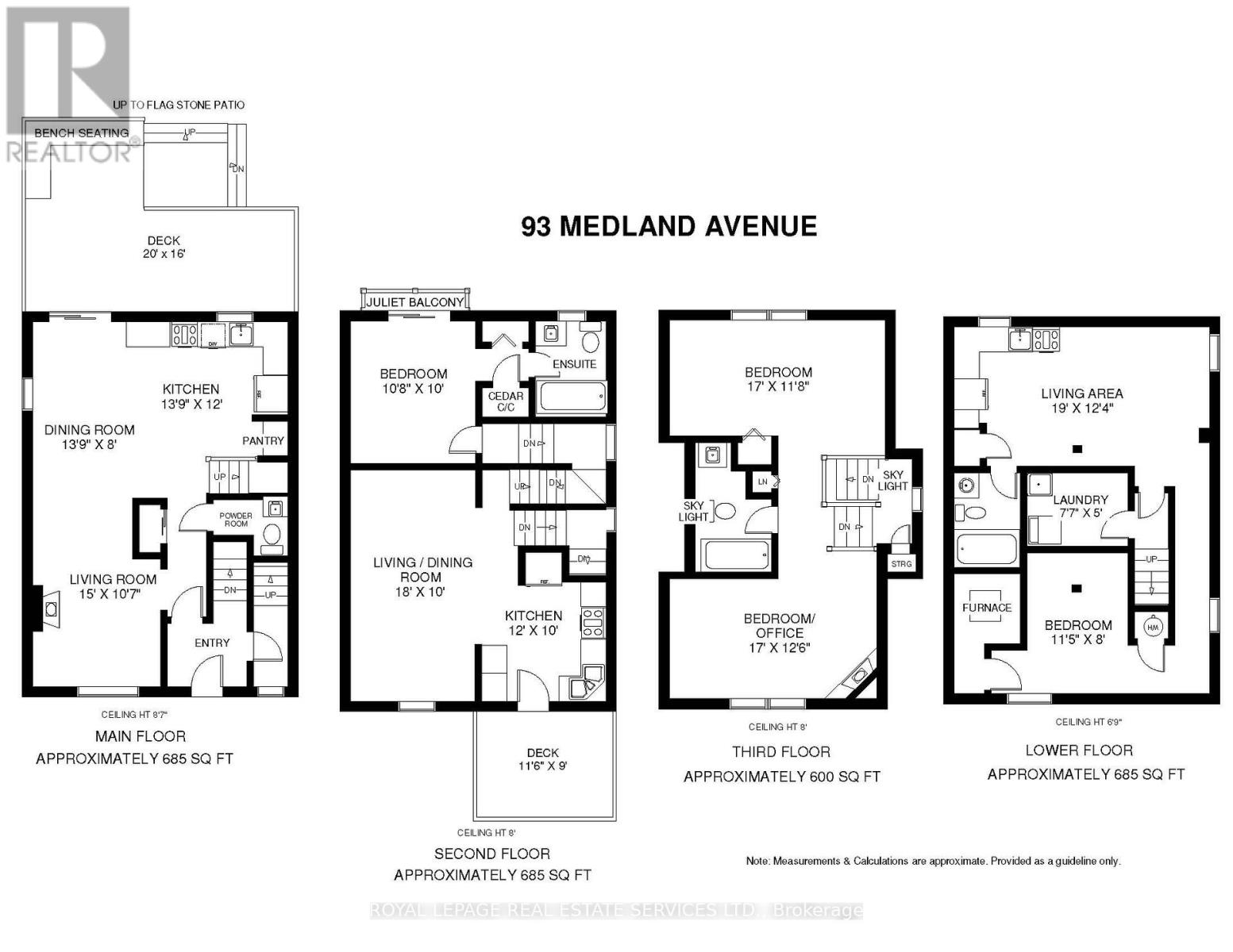 93 Medland Crescent, Toronto, Ontario  M6P 2N3 - Photo 45 - W13130912