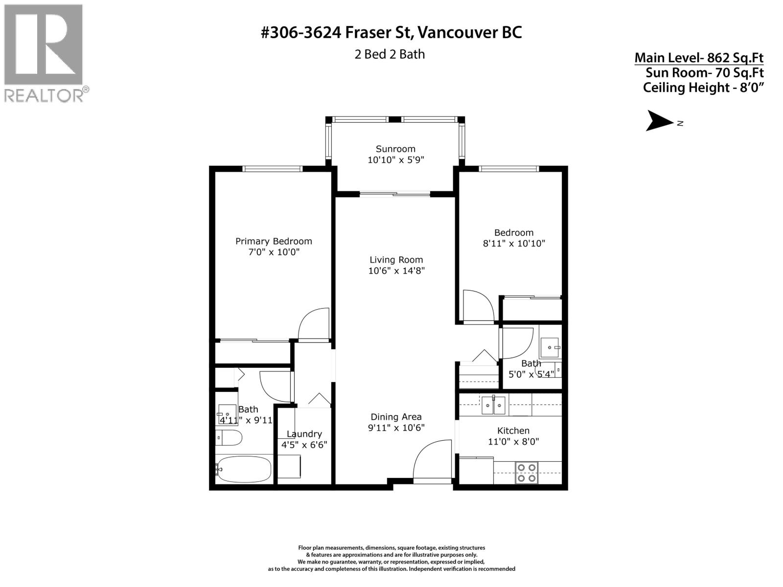 306 3624 Fraser Street, Vancouver, British Columbia  V5V 4C8 - Photo 3 - R3123959