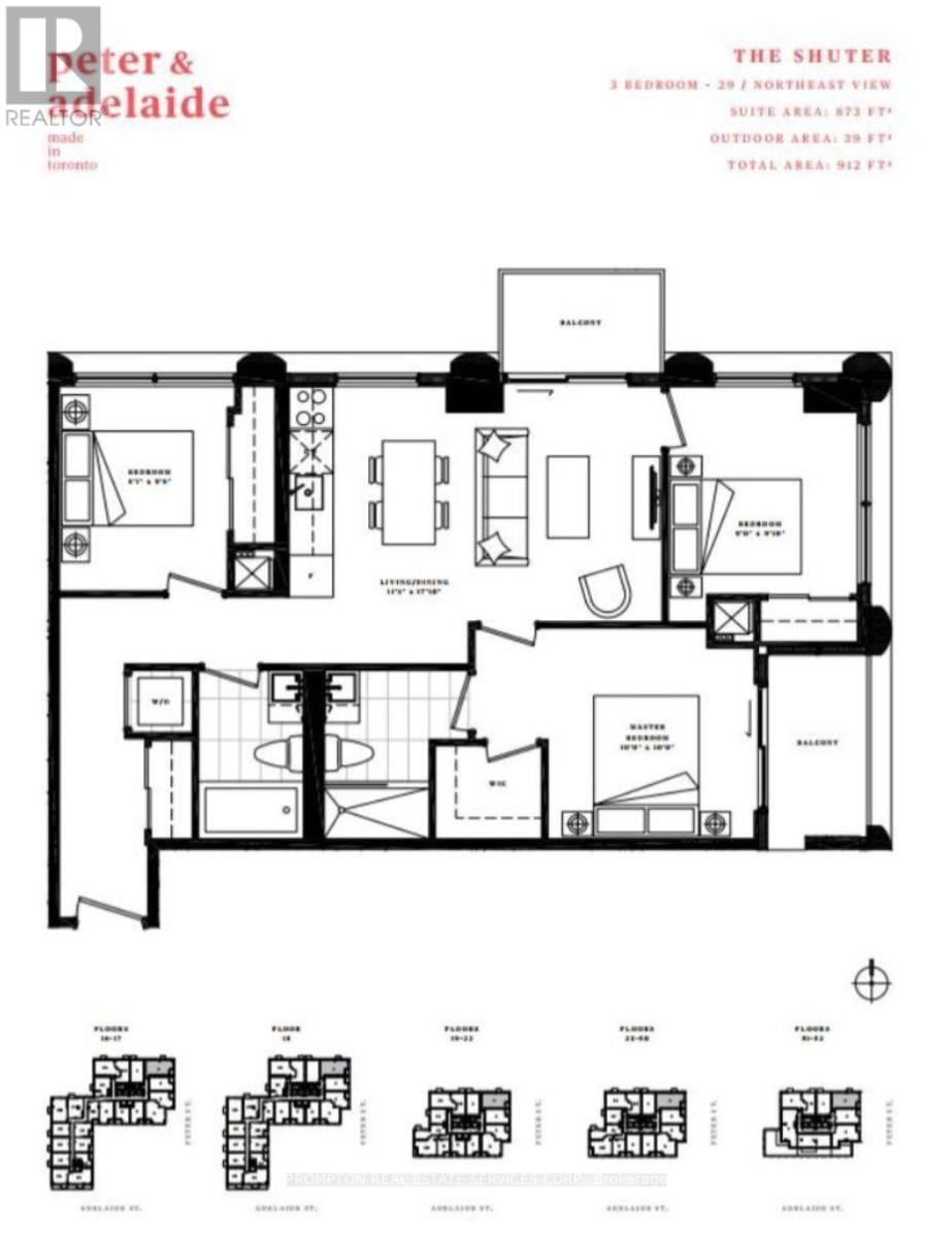 3202 - 108 Peter Street, Toronto, Ontario  M5V 2G7 - Photo 3 - C13131212