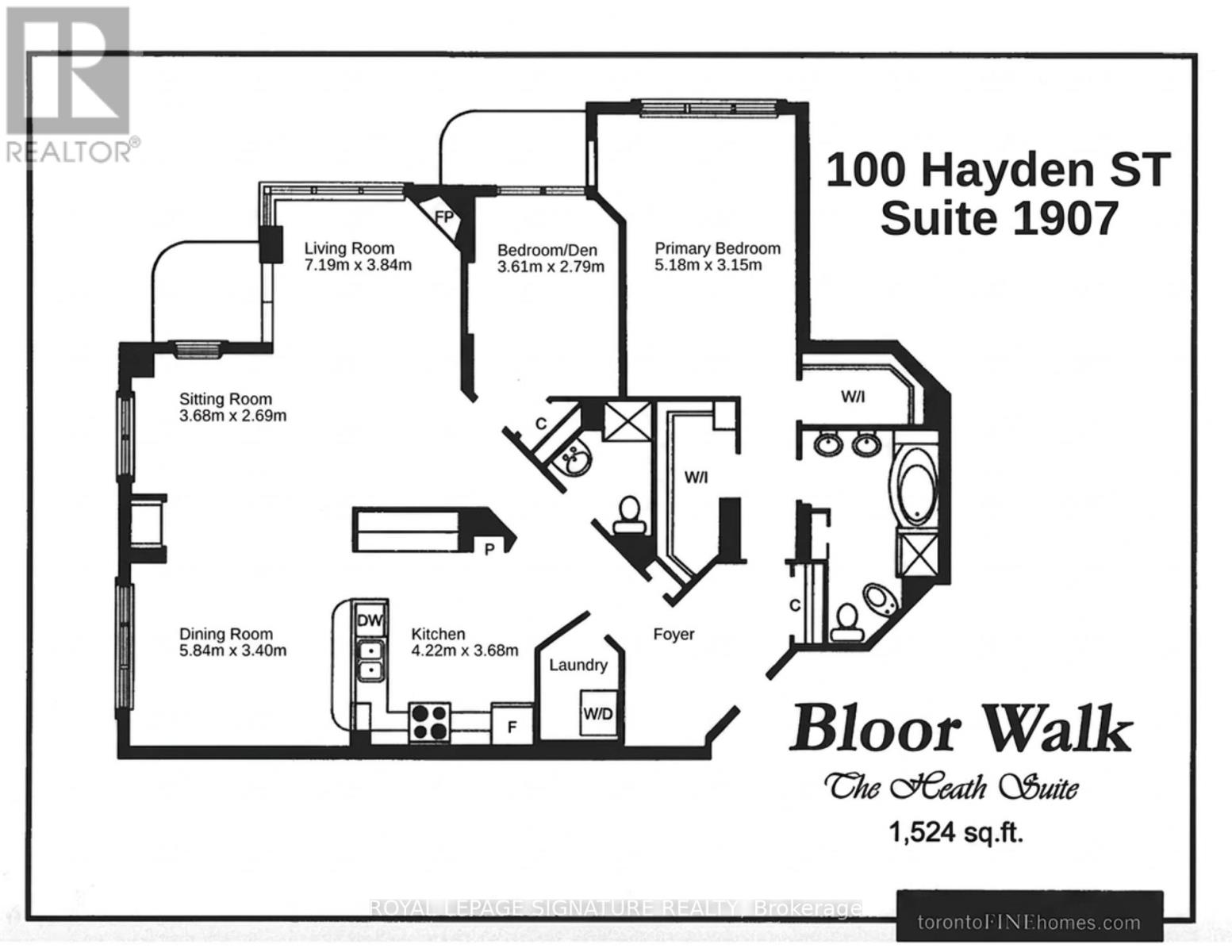 1907 - 100 Hayden Street, Toronto, Ontario  M4Y 3C7 - Photo 49 - C13128536