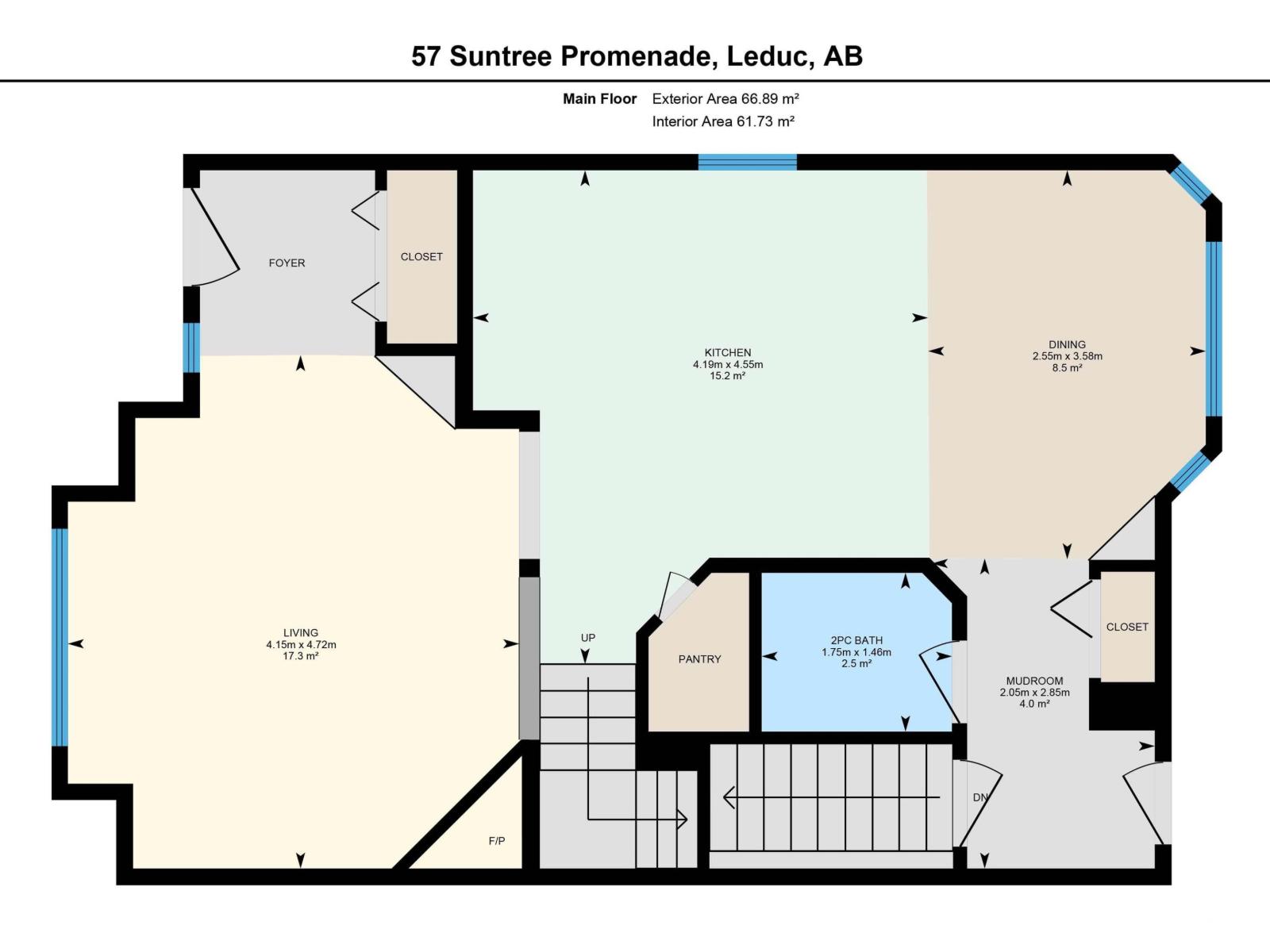 57 Suntree Pm, Leduc, Alberta  T9E 8R8 - Photo 33 - E4487874