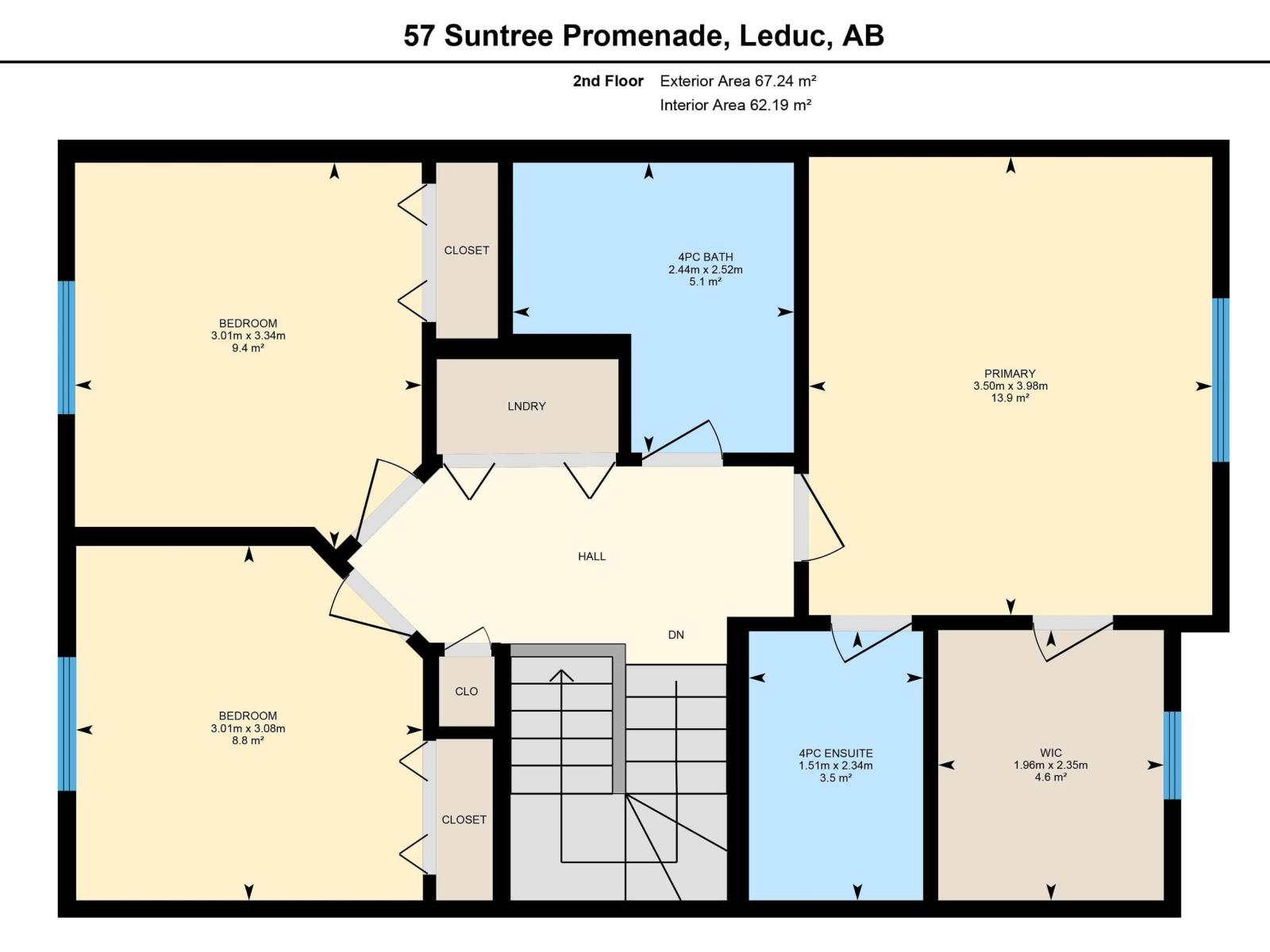57 Suntree Pm, Leduc, Alberta  T9E 8R8 - Photo 34 - E4487874