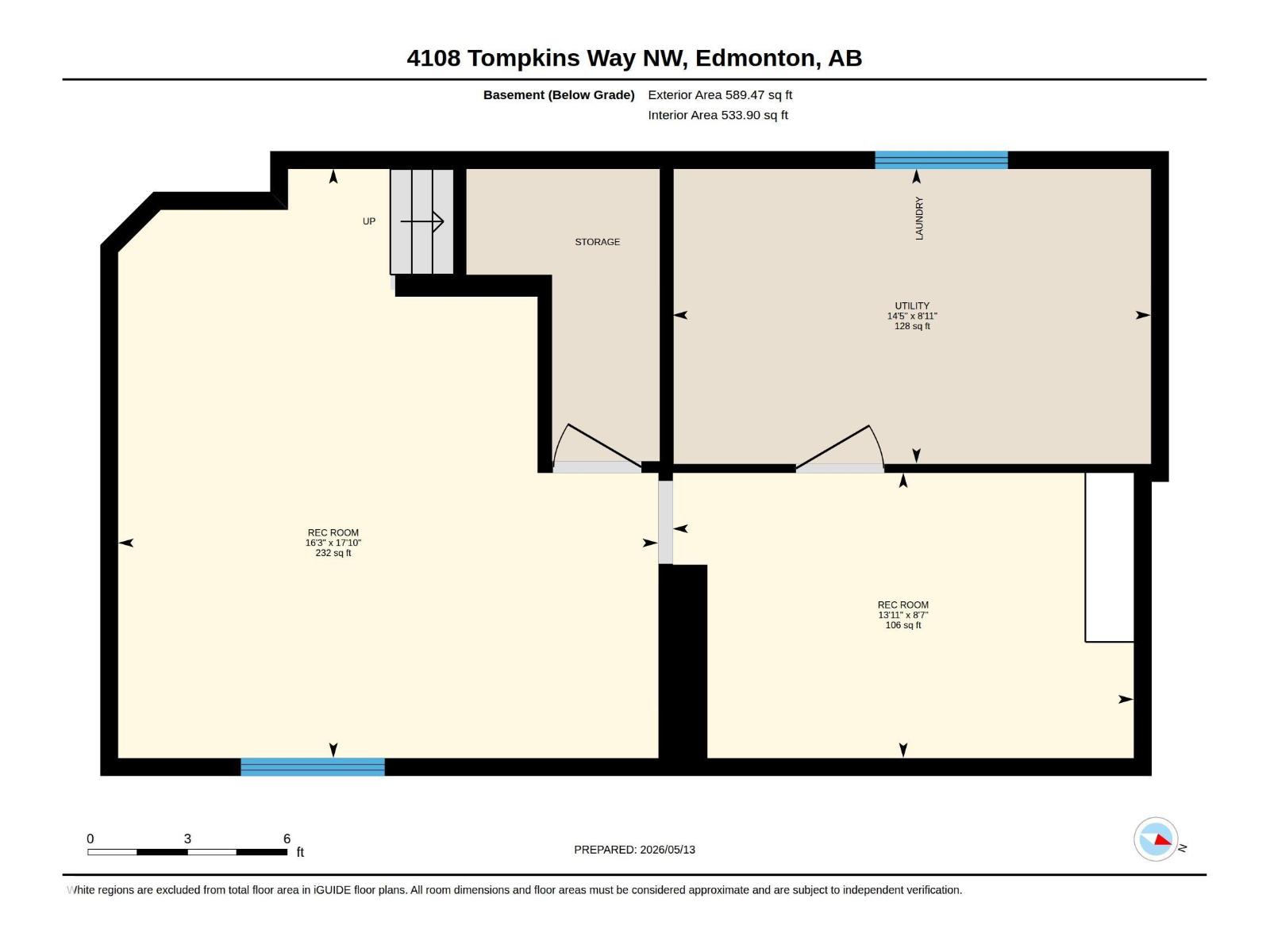 4108 Tompkins Wy Nw, Edmonton, Alberta  T6R 3B7 - Photo 36 - E4487876