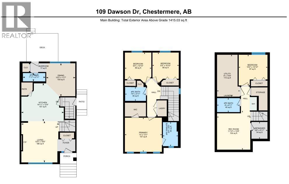 109 Dawson Drive, Chestermere, Alberta  T1X 1Z8 - Photo 40 - A2311173