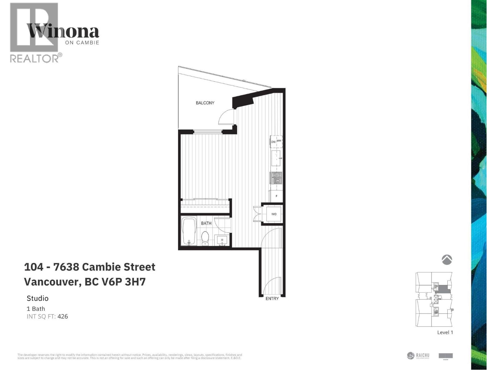 104 7638 Cambie Street, Vancouver, British Columbia  V6P 3H7 - Photo 13 - R3122808
