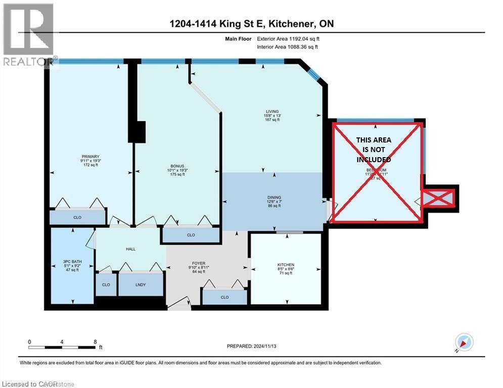 1414 King Street E Unit# 1204, Kitchener, Ontario  N2G 4T8 - Photo 10 - 40829873