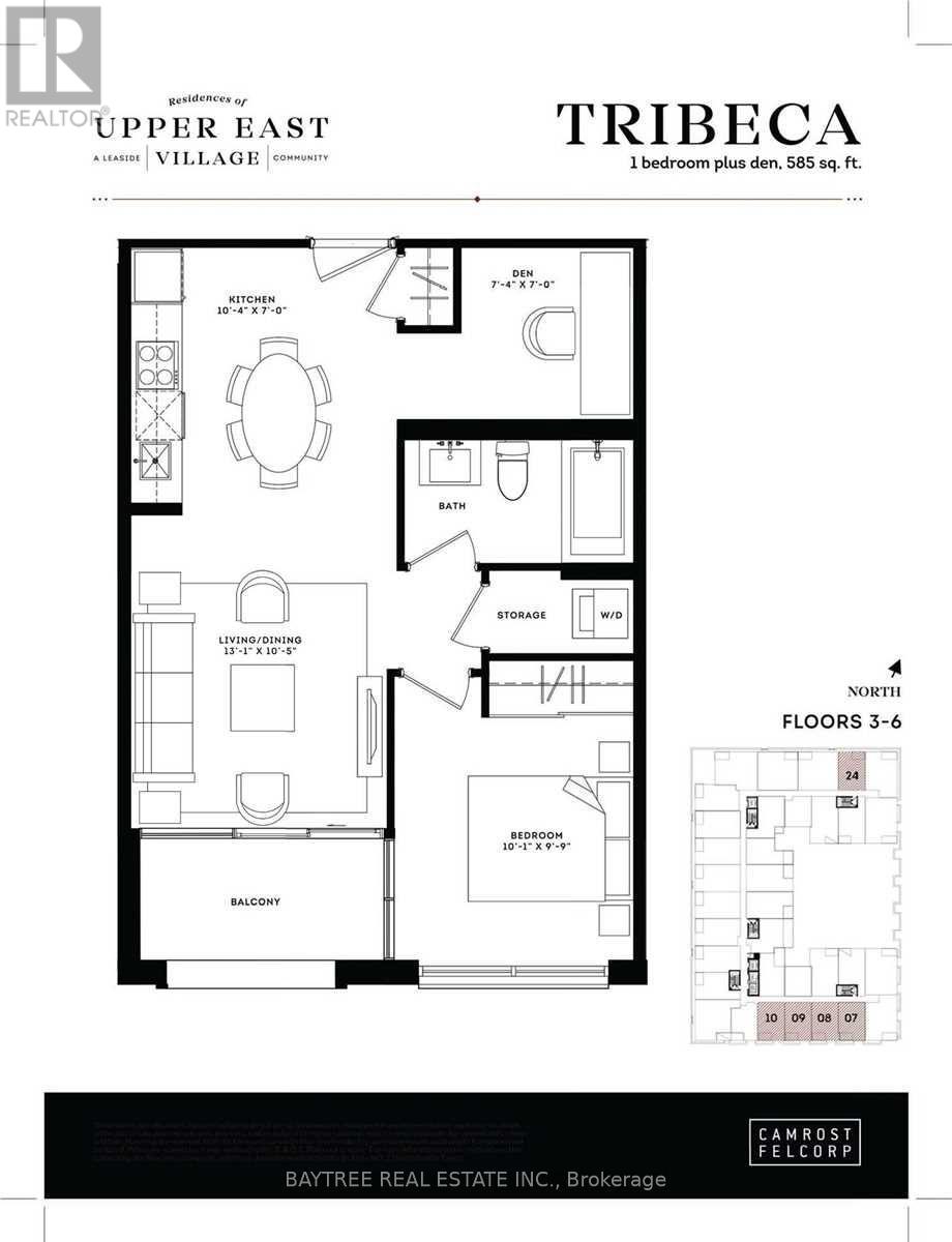 509 - 33 Frederick Todd Way, Toronto, Ontario  M4G 0C9 - Photo 22 - C13132714