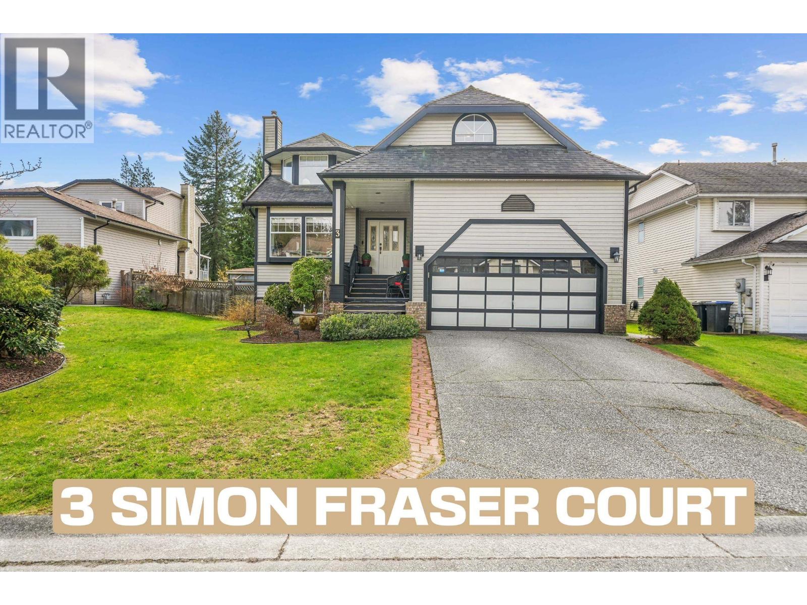 3 Simon Fraser Court, Port Moody, British Columbia  V3H 4S4 - Photo 1 - R3124112