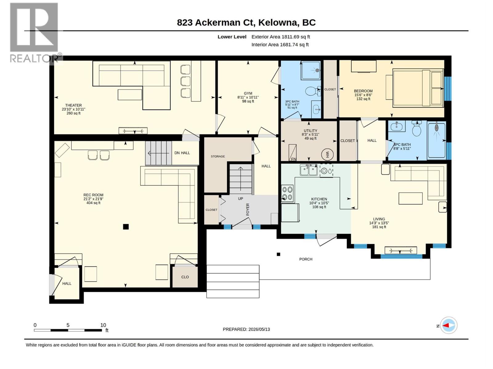 823 Ackerman Court, Kelowna, British Columbia  V1X 7L2 - Photo 70 - 10387420