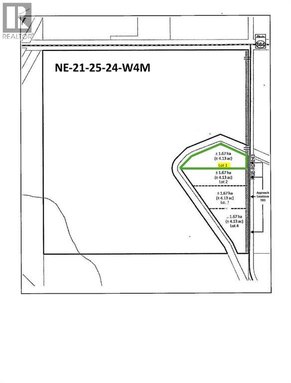 Lot 1 Range Road 243 & Hwy 564, Rural Wheatland County, Alberta  T1P 0L1 - Photo 1 - A2311420