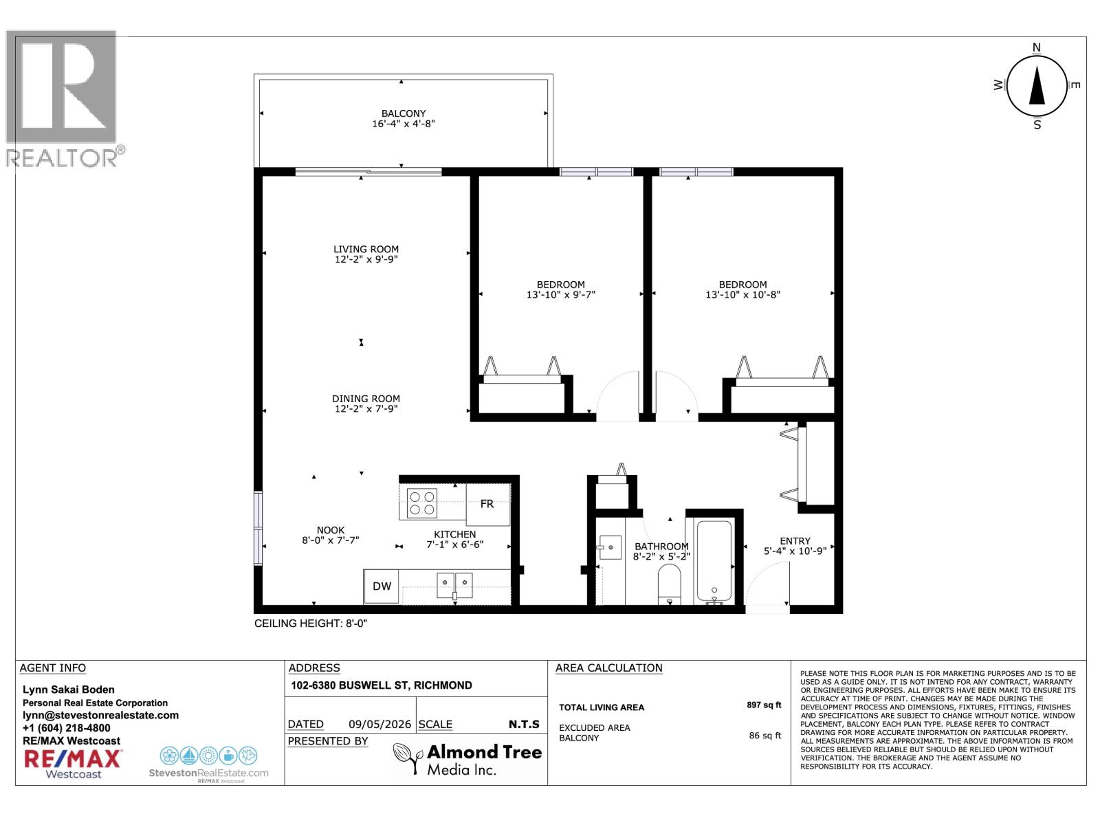 102 6380 Buswell Street, Richmond, British Columbia  V6Y 2G2 - Photo 17 - R3124142