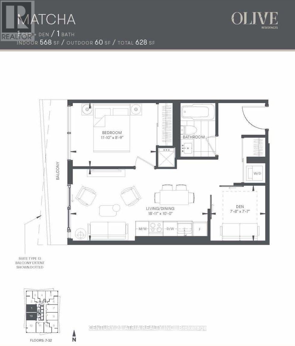2313 - 36 Olive Avenue, Toronto, Ontario  M2N 0M4 - Photo 12 - C12740200