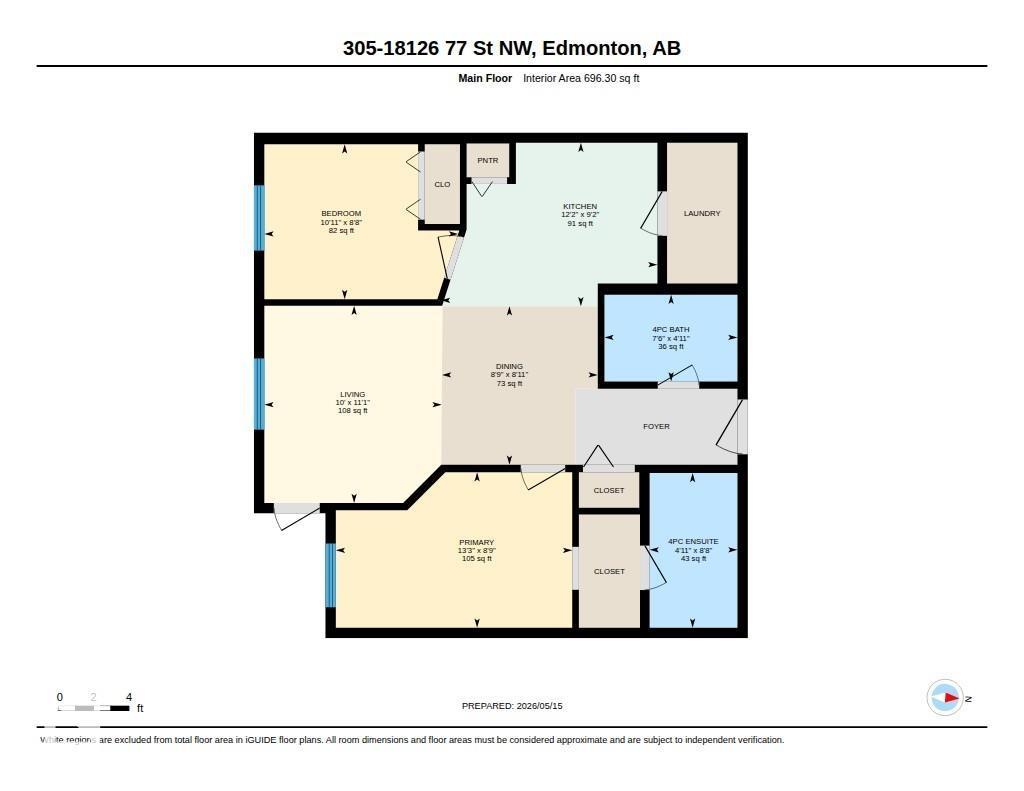 #305 18126 77 St Nw, Edmonton, Alberta  T5Z 0N7 - Photo 41 - E4488038