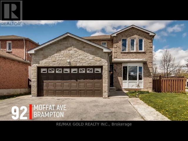 92 MOFFATT AVENUE, Brampton, Ontario