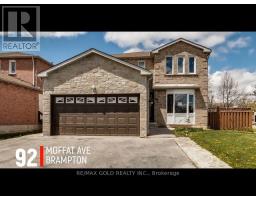 92 MOFFATT AVENUE, Brampton, Ontario