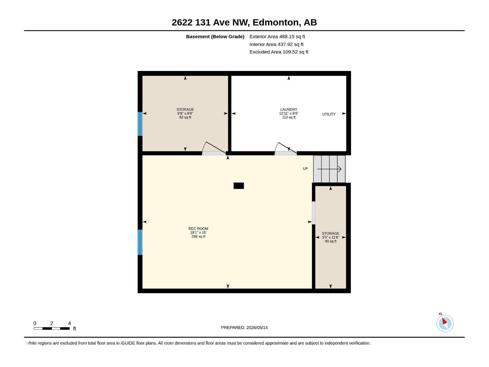 2622 131 Av Nw, Edmonton, Alberta  T5A 3Z1 - Photo 68 - E4488109