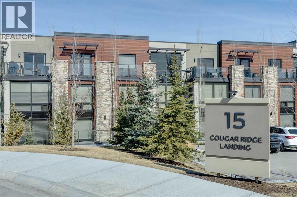 312, 15 Cougar Ridge Landing SW, Calgary, Alberta  T3H 6C3 - Photo 1 - A2295603