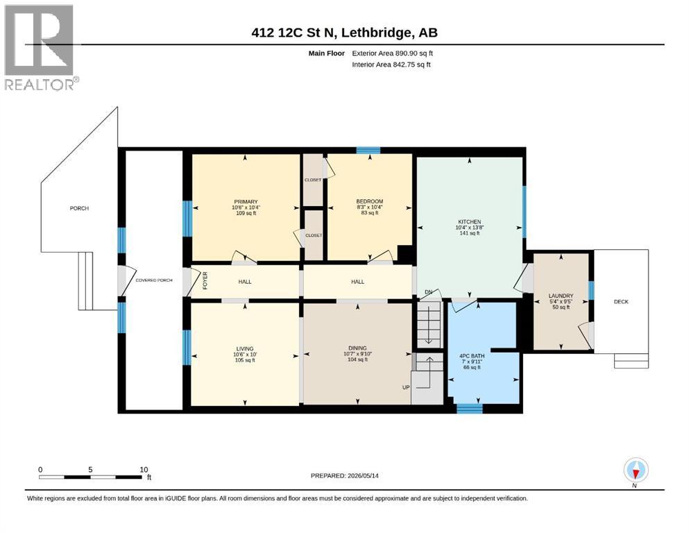 412 12c Street N, Lethbridge, Alberta  T1H 2N1 - Photo 36 - A2310532