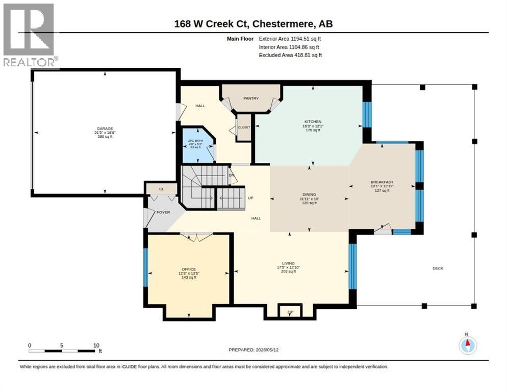 168 West Creek Court, Chestermere, Alberta  T1X 1L8 - Photo 48 - A2309921