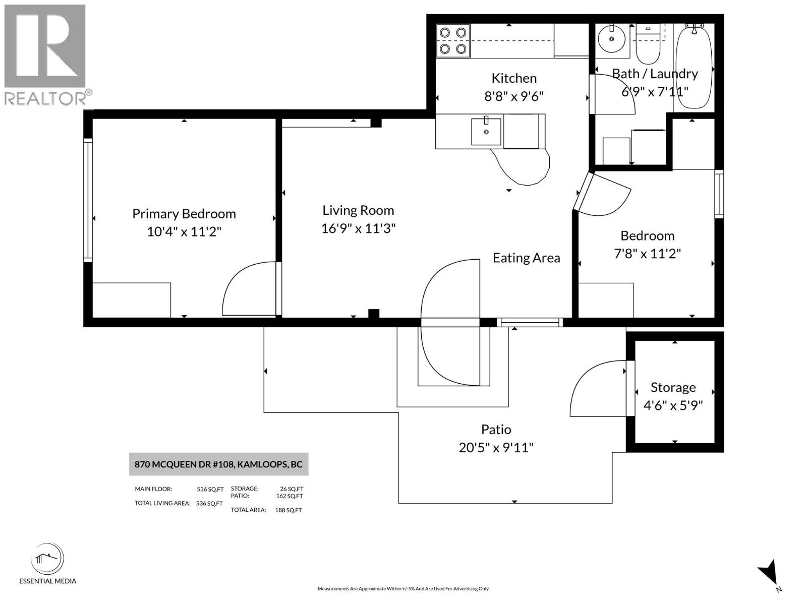 870 Mcqueen Drive Unit# 108, Kamloops, British Columbia  V2B 7X9 - Photo 28 - 10387439