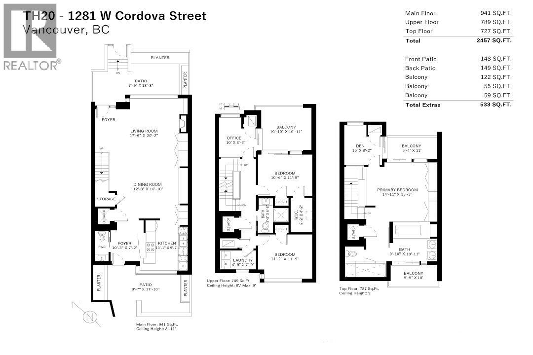 Th20 1281 W Cordova Street, Vancouver, British Columbia  V6C 3R5 - Photo 2 - R3102218