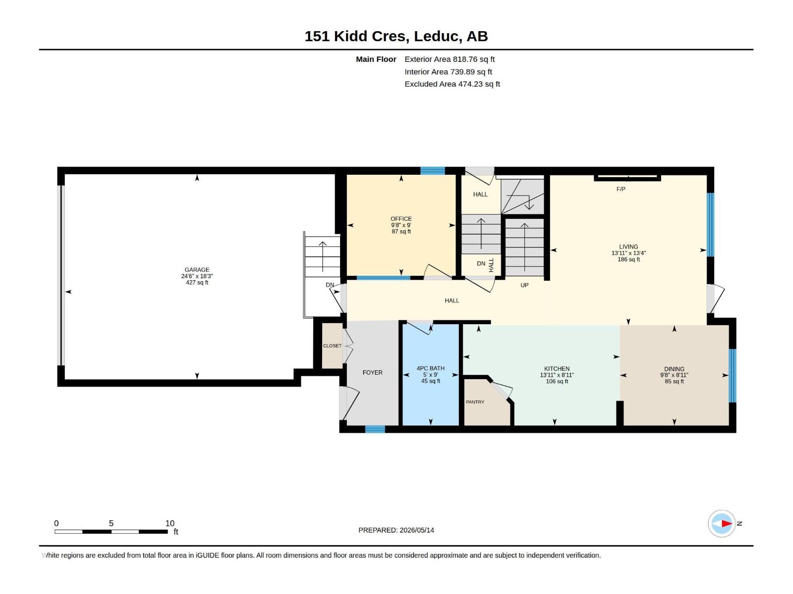 151 Kidd Cr, Leduc, Alberta  T9E 1N6 - Photo 33 - E4488253