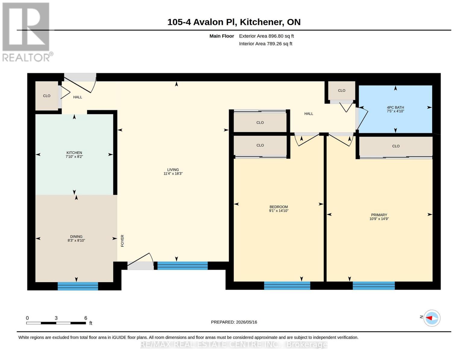 105 - 4 Avalon Place, Kitchener, Ontario N2M 4N6 - Photo 24 - X13138104