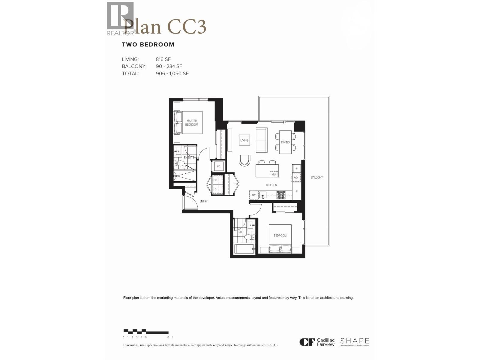 701 6200 Minoru Boulevard, Richmond, British Columbia V6Y 0M9 - Photo 5 - R3075351