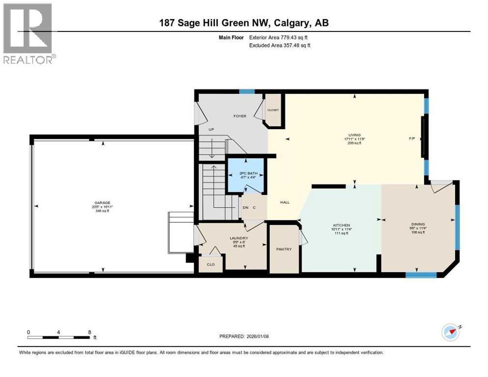 187 Sage Hill Green NW, Calgary, Alberta  T3R 0G8 - Photo 42 - A2307535