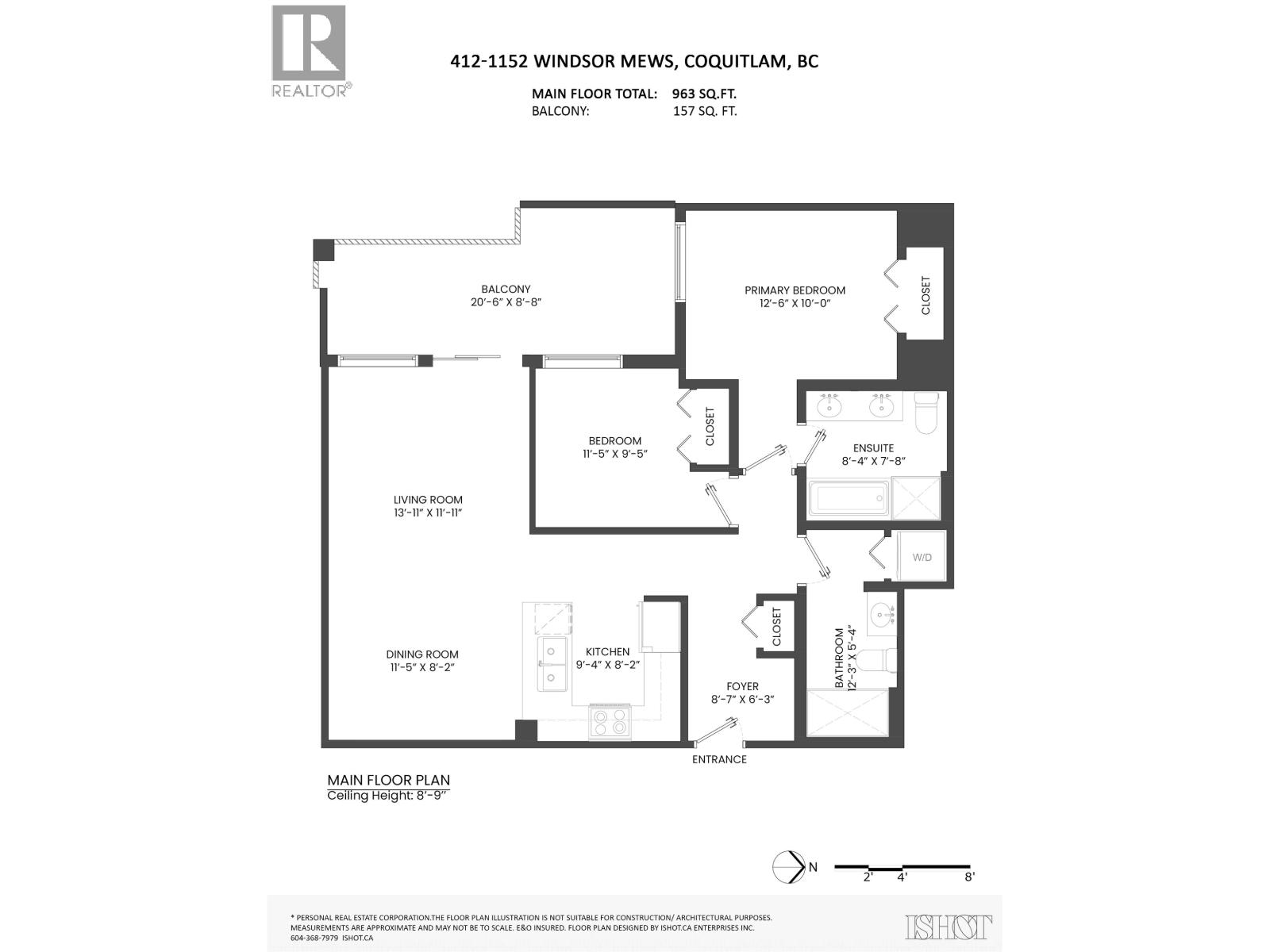 412 1152 Windsor Mews, Coquitlam, British Columbia  V3B 0N1 - Photo 36 - R3111934