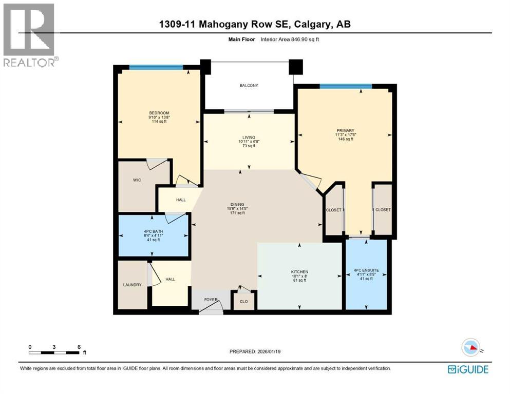 1309, 11 Mahogany Row Se, Calgary, Alberta  T3M 2L6 - Photo 27 - A2305741