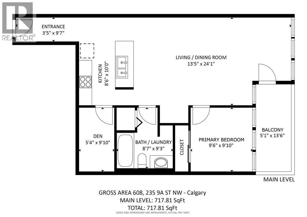 608, 235 9a Street NW, Calgary, Alberta  T2N 4H7 - Photo 20 - A2307676