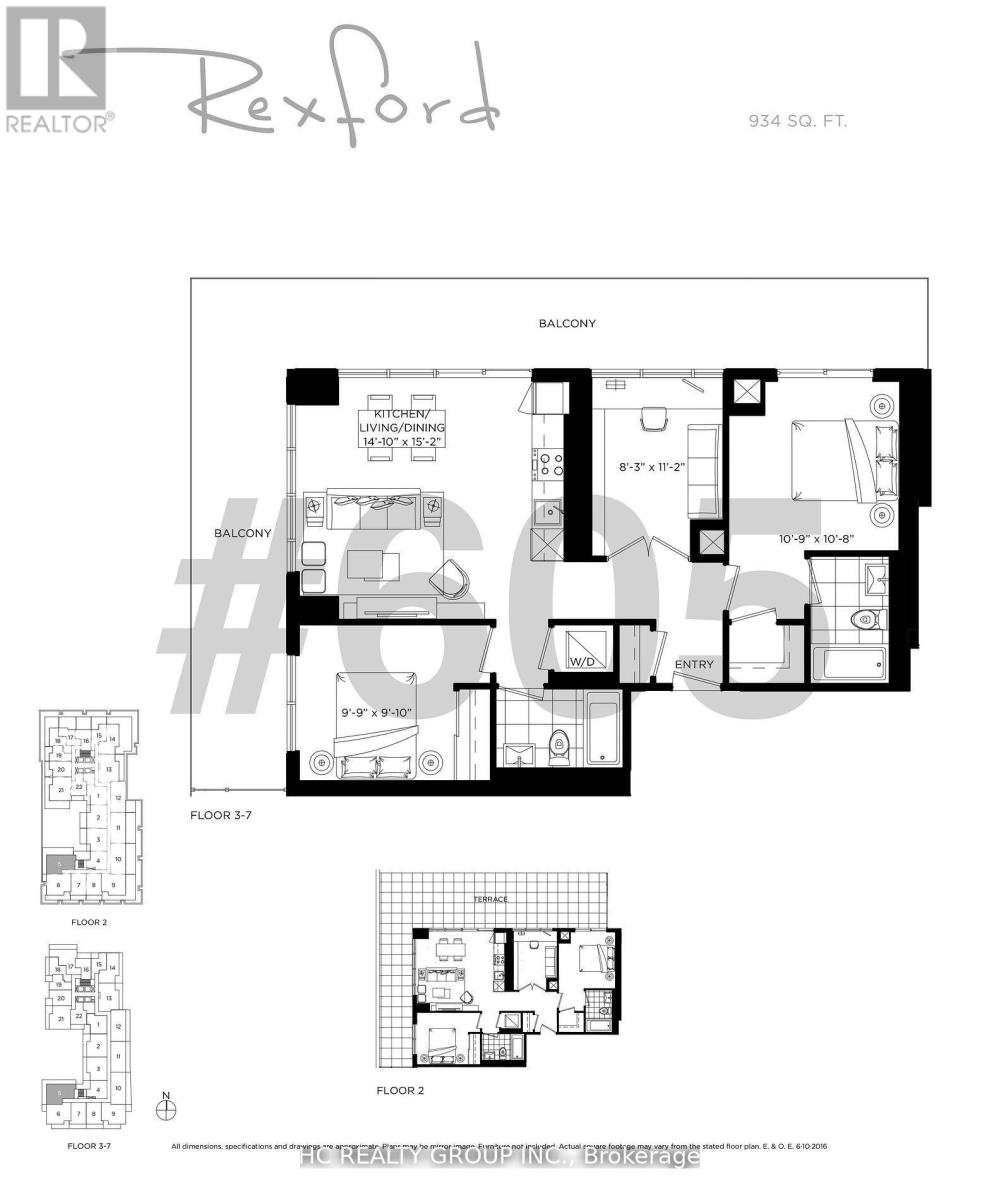 605 - 50 O'neill Road, Toronto, Ontario  M3C 0R1 - Photo 4 - C13140388