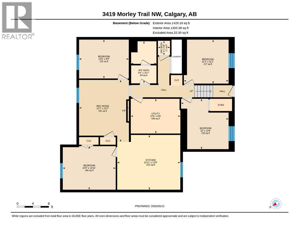3419 Morley Trail NW, Calgary, Alberta  T2M 4H3 - Photo 22 - A2310942