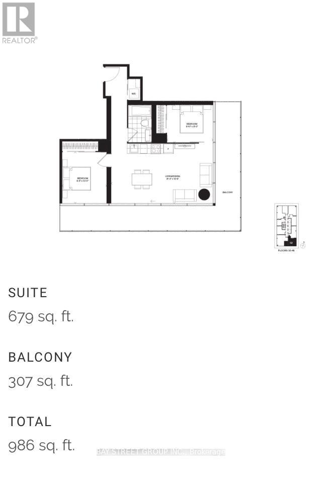 3502 - 42 Charles Street, Toronto, Ontario  M4Y 1T4 - Photo 6 - C13141030