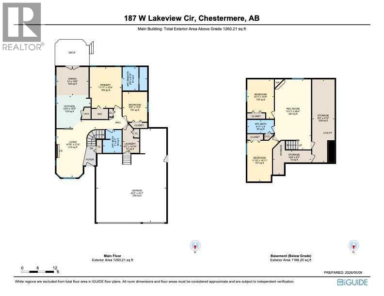 187 West Lakeview Circle, Chestermere, Alberta  T1X 1H7 - Photo 50 - A2308914