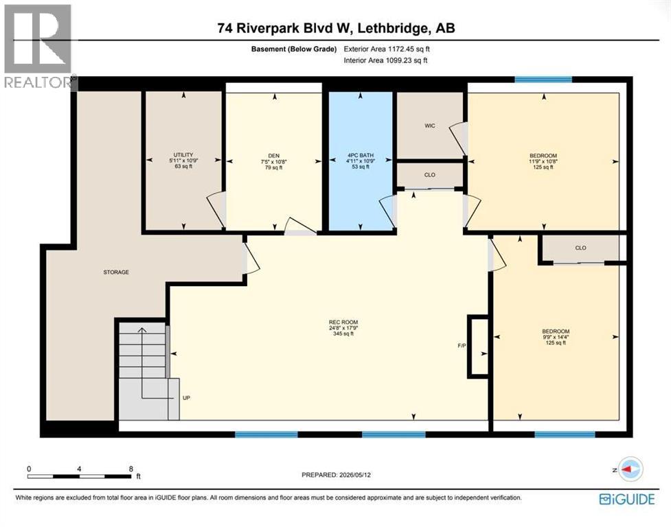 74 Riverpark Boulevard W, Lethbridge, Alberta  T1K 5X4 - Photo 47 - A2310932