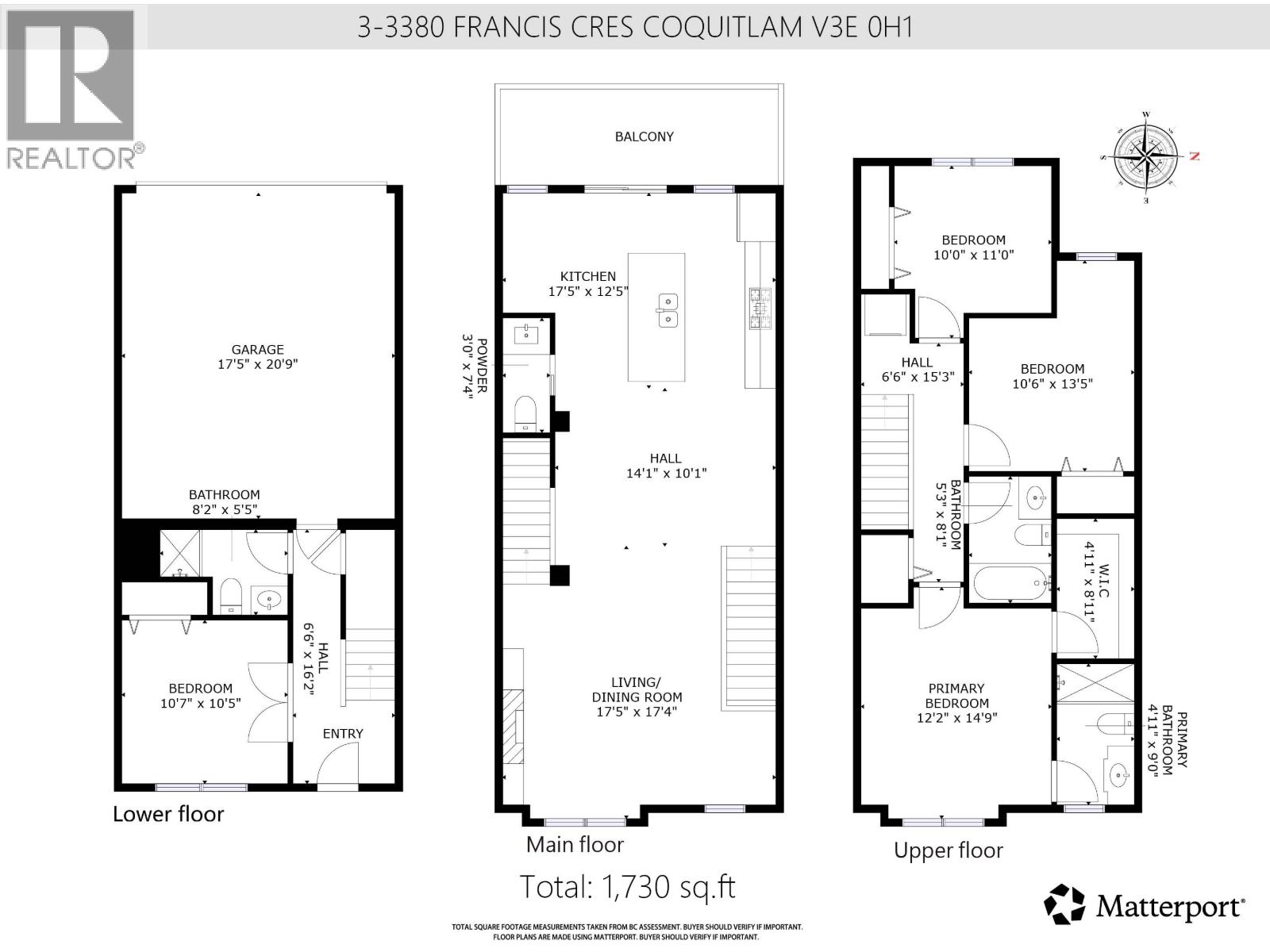 3 3380 Francis Crescent, Coquitlam, British Columbia  V3E 0H1 - Photo 34 - R3105736