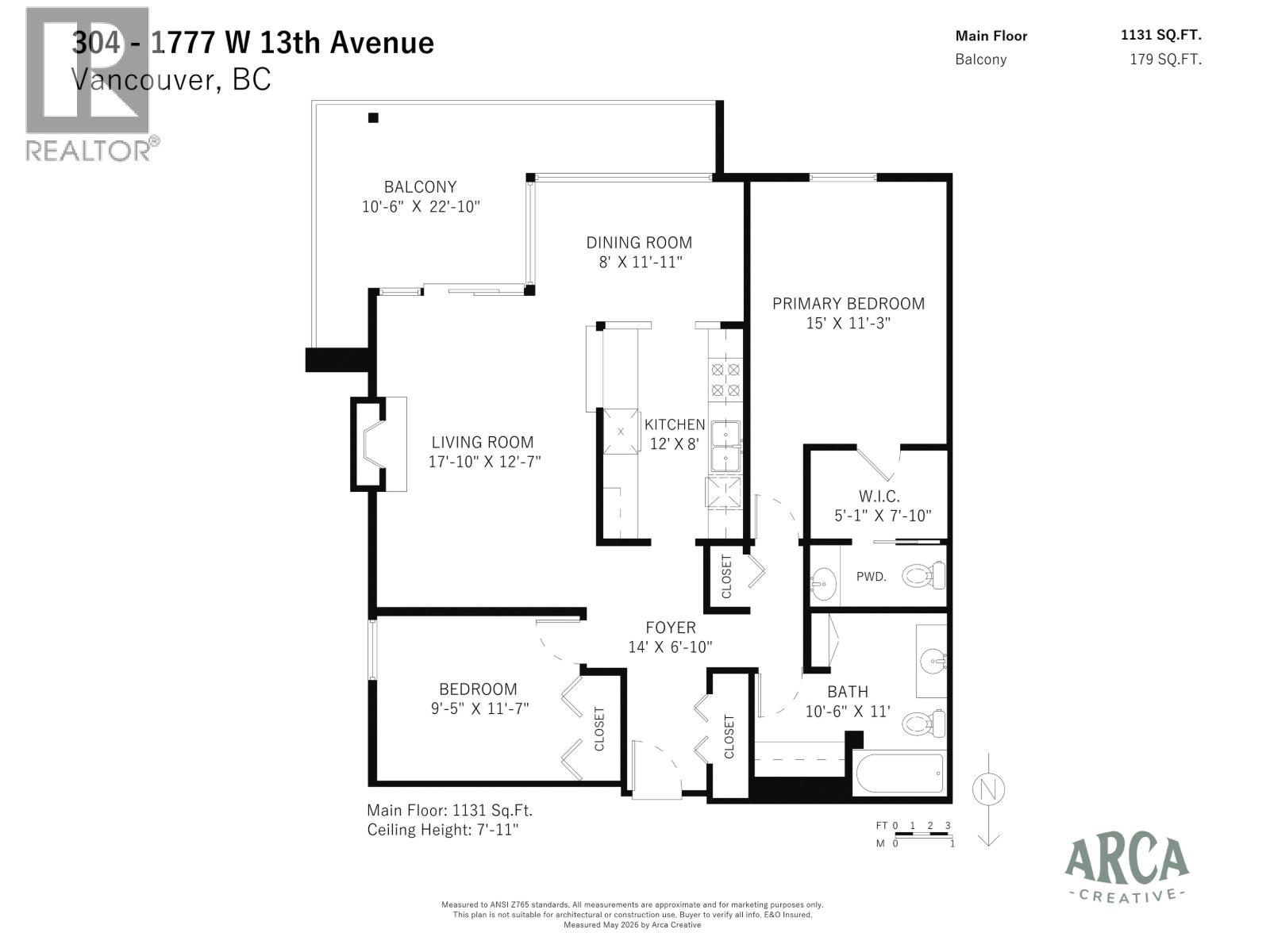304 1777 W 13th Avenue, Vancouver, British Columbia  V6J 2H2 - Photo 38 - R3124653