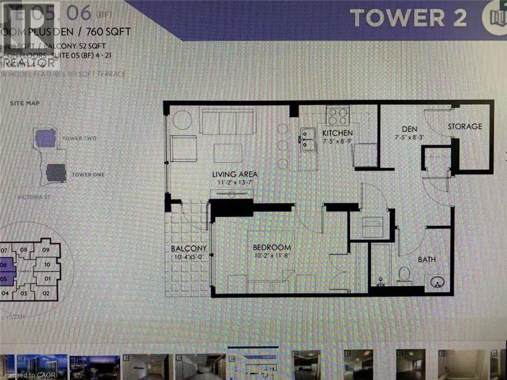 104 Garment Street Unit# 1705, Kitchener, Ontario  N2G 0C8 - Photo 14 - 40831031
