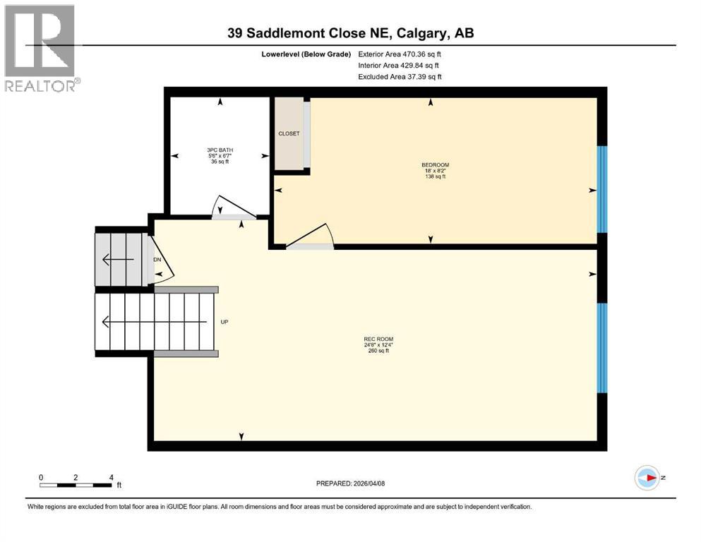 39 Saddlemont Close NE, Calgary, Alberta  T3J 4V1 - Photo 43 - A2306332